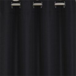Bennett Uncoated Textured Plain Eyelet Curtain 220cm & 250cm Drop