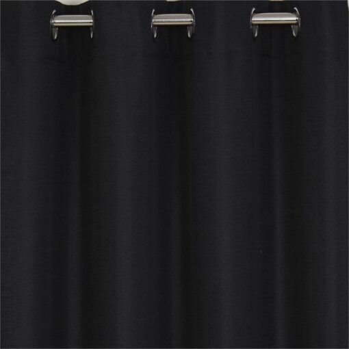 Bennett Uncoated Textured Plain Eyelet Curtain 220cm & 250cm Drop