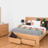 Benson timber bed frame - suite option