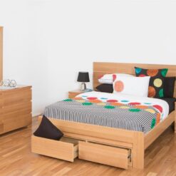 Benson timber bed frame - suite option