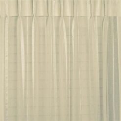 Bergamo Striped Sheer Pinch Pleat Curtains