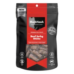 Black Hawk Beef Jerky Sticks Dog Treats 100 Gm