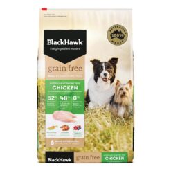 Black Hawk Grain Free Adult Chicken Dry Dog Food 2.5 Kg