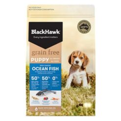 Black Hawk Grain Free Puppy Ocean Fish Dry Dog Food 2.5 Kg