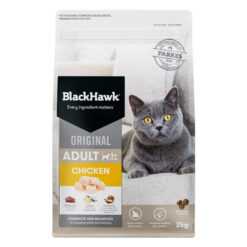 Black Hawk Original Adult 1+ Chicken Dry Cat Food 2 Kg