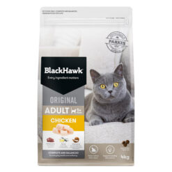 Black Hawk Original Adult 1+ Chicken Dry Cat Food 4 Kg