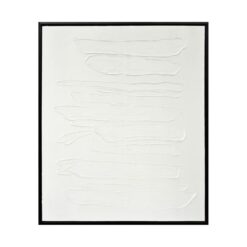 "Blanquecina" Framed Enhanced Canvas Wall Art Print, 130cm