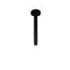 Blaze Round Black Ceiling Shower Arm 200mm
