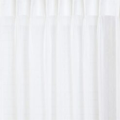 Blizzard Sheer Pinch Pleat Curtains
