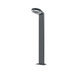 Bol LED Bollard Light - 7W Warm White - Hoop - 800mm Grey