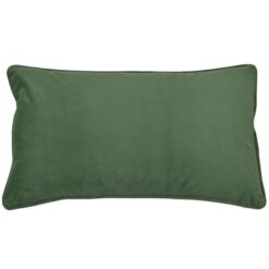Bondi Velvet Lumbar Cushion Cover, Olive