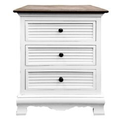 Bondy 2 Tone Bedside Table