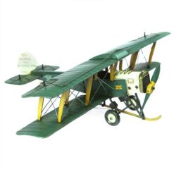 Boutica Handmade Tin Aircraft Model - Queensland Avro Biplane