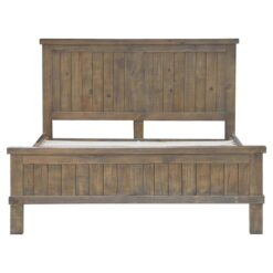 Bredwell New Zealand Pine Timber Bed, King