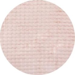 Bubble Blush Round Washable Rug by Rug Culture-200X200CM - ROUND