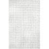 Bubble Modern Machine Washable Rug, 160x100cm, White Bubble Modern Machine Washable Rug, 160x100cm, White