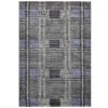 Bushra No.6324 Handwoven Wool Rug, 160x110cm, Charcoal