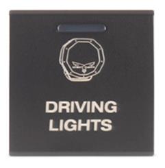 Bushranger In Cabin Push Switch - 22x22mm - To Suit Late Toyota Prado 150 Models