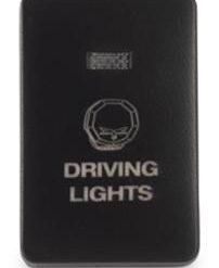 Bushranger In Cabin Push Switch - 31x21mm - To Suit Late Mitsubishi Models