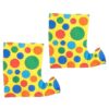 CLOWN BOOTS Shoe Covers Jester Elf Costume Party Halloween Shoes
