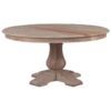 Calverton Mahogany Timber Mini Round Cake Stand. 25cm, Vintage Birch