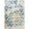 Calypso Gloria Stunning Egyptian Made Modern Rug, 230x160cm, Blue / Ivory