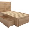 Cambridge custom kids timber storage bed frame