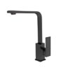 Camec Curved Black Kitchen Mixer Tap