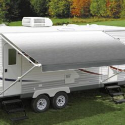 Carefree 12V Eclipse 14ft (4.27m) Silver Shale Fade Rollout Awning, FM146D00