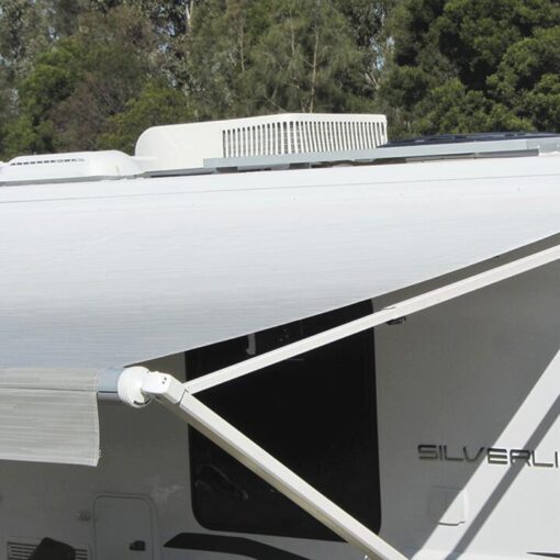 Carefree Fiesta 21ft (6.4m) Silver Shale Fade Rollout Awning (No Arms), FF216D00