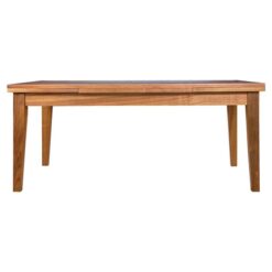 Casarano Tasmanian Blackwood Timber Gas Lift End Extension Dining Table, 180-280cm