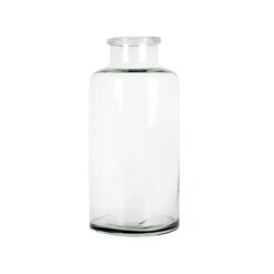 Cassis Glass Bottle Vase, Medium