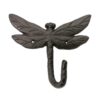 Cast Iron Dragonfly Wall Hook