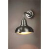 Catalina Metal Indoor / Outdoor Wall Light, Antique Silver