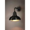 Catalina Metal Indoor / Outdoor Wall Light, Black