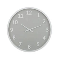 Charli Wooden Round Wall Clock, 60cm