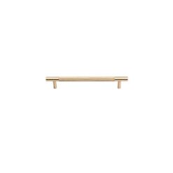 Charmian Knurled Cabinet Drawer Handle - 198mm - Brushed Brass