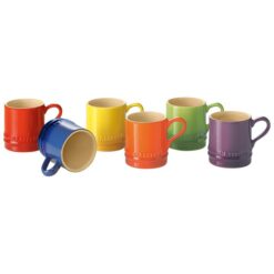 Chasseur La Cuisson 6 Piece 100ml Petit Cup Set - Assorted Colours