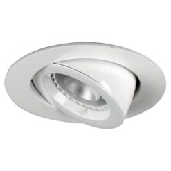 Chip Adjustable LED Downlight, 5000K, White (LF3824/5000WH)