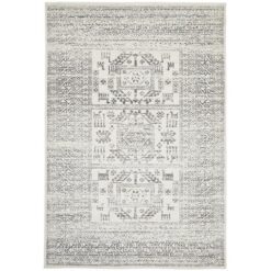 Chrome Addison Modern Tribal Rug, 330x240cm