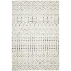 Chrome Elsa Modern Tribal Rug, 400x300cm
