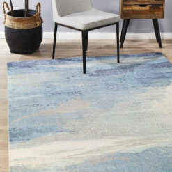 City 563 Blue by Rug Culture - 160X110CM - RECTANGLE