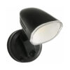 Clarion IP54 Outdoor LED Floodlight, 1 Light, CCT, Black