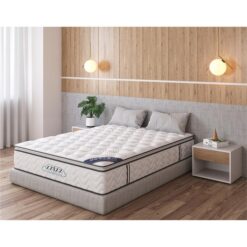 Claudia Boxed Pillow Top Pocket Spring Medium Mattress, King