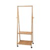 Clothes Rack Airer Coat Stand 165x59cm Wheels