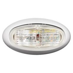 Coast RV Caravan White Body LED Clearance Light