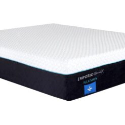 Comfort sleep emporio black x illusion medium mattress - display model