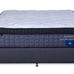 Comfort sleep emporio posture indulgence mattress with matrix 9 ensemble base