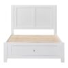 Connell Wooden Bed with End Drawer, King Single