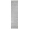 Contour No.41008 Modern Runner Rug, 300x80cm, Silver